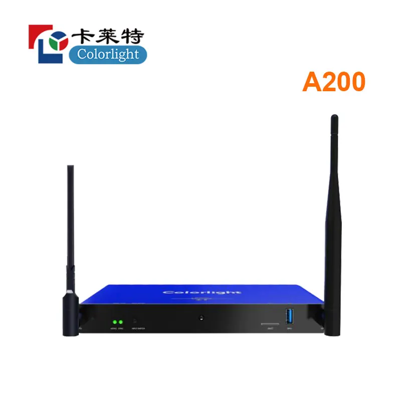 Colorlight A200 Cloud Networking LED Player Better then A100 Supports Synchronous Display Asynchronous Playback 4K Hard Decoding