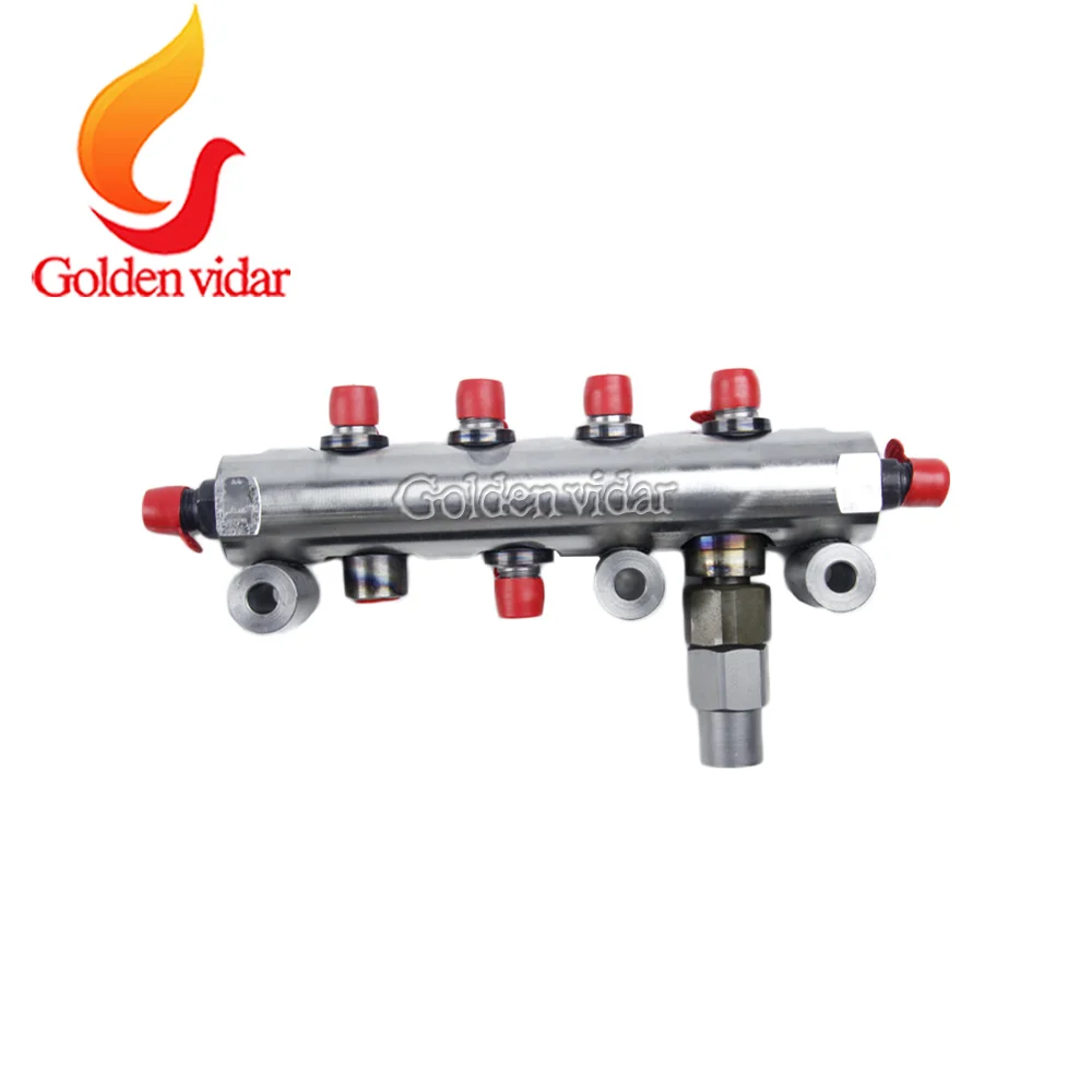 

4383416, Engine Fuel Rail, Orbital Tube Assembly, Common Rail Assy, 438-3416, For CAT 320D Excavator/C6.4 Engine, Original