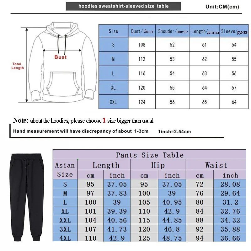 ارتفع المطبوعة رياضية للنساء ، هوديس و Sweatpants مجموعة ، ملابس الشارع الشهير غير رسمية ، ملابس الموضة للسيدات ، الربيع والخريف ، S-3XL