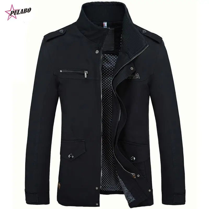 

PULABO y2k Men Jacket Coat y2k Fashion Trench Coat y2k Autumn Brand Casual Silm Fit Overcoat Jacket Male 5XL