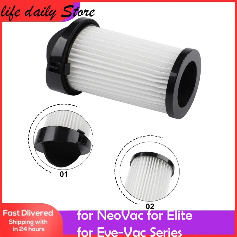 HEPA Pre-Motor Filter For EyeVac Home Pro Pet Air Plus NeoVac EV-PMF With Cleaning Brush