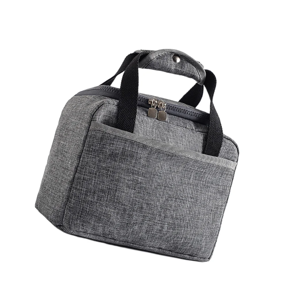 

Leak-proof Insulation Storage Bag Oxford Fabric Lunch Bags Tote Portable Insulated Bento