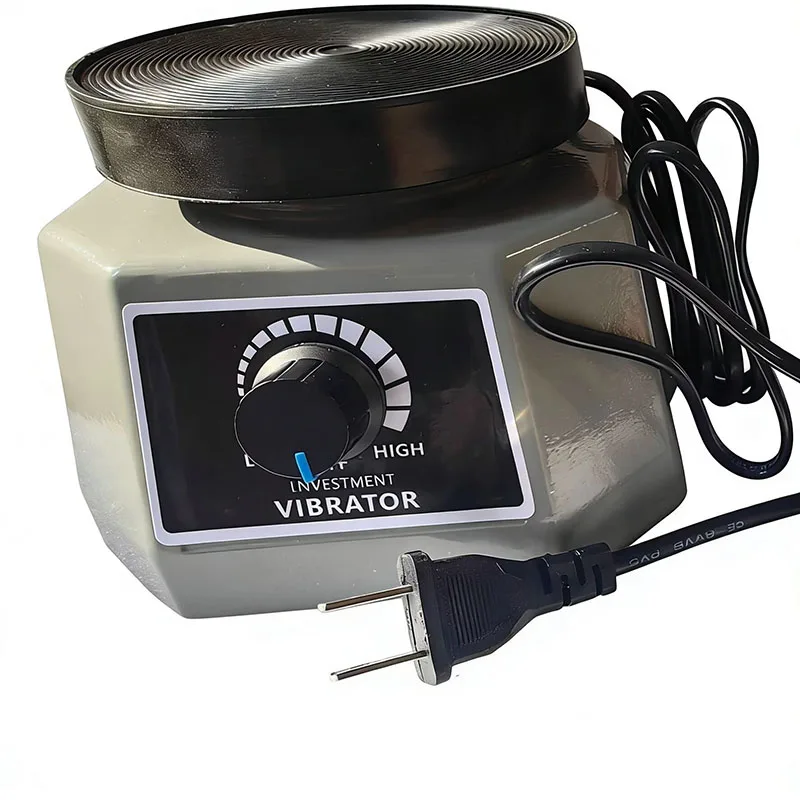 Vibrating Device Variable Intensity Setting Lab Instrument For Denture Plaster Pouring And Model Making Operation