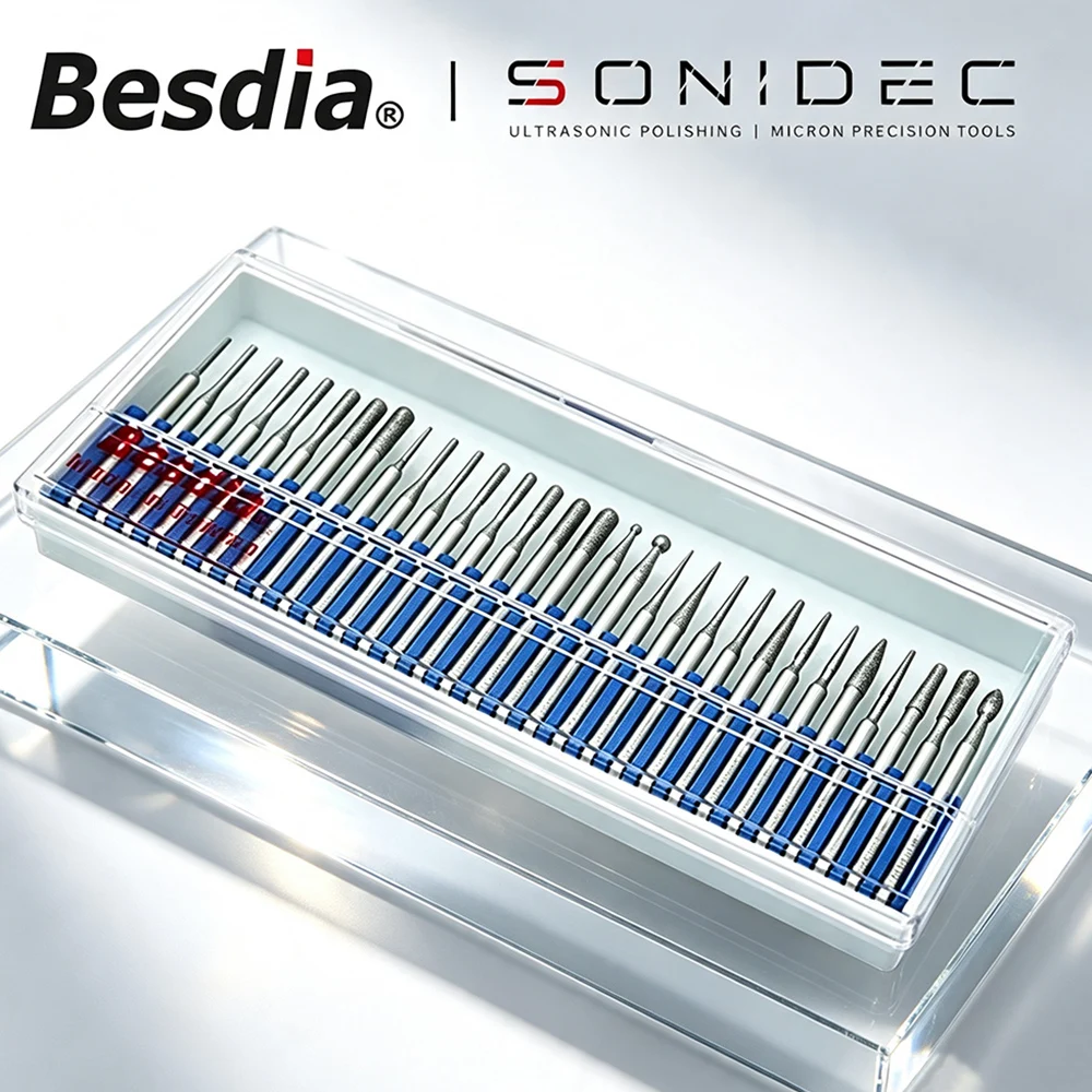 Taiwan Besdia Brand Diamond Grinding Head Rod Needle Tool Used in Metal Steel Mold Jewelry Wood Art Engraving and Grinding