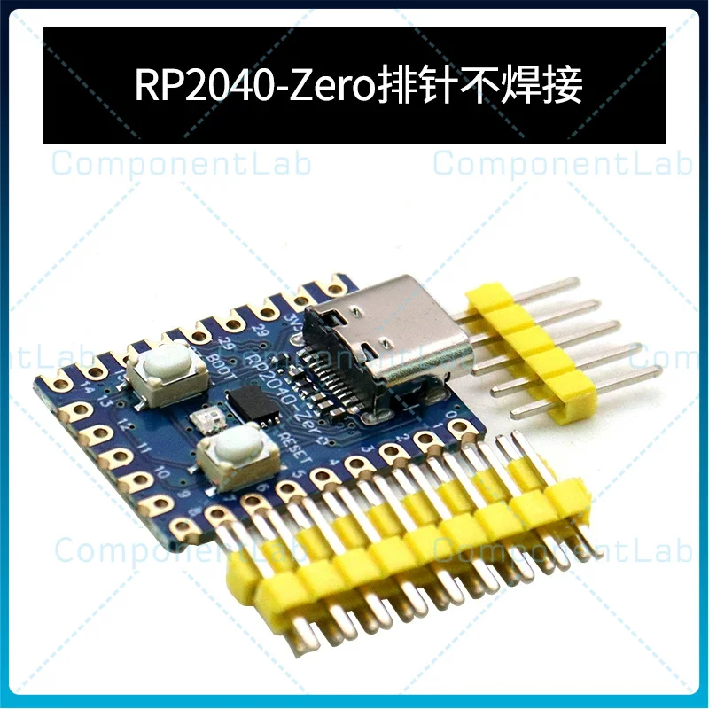 5-15pcs For Raspberry Pi RP2040-Zero Microcontroller PICO Development Board RP2040 Dual-Core Processor