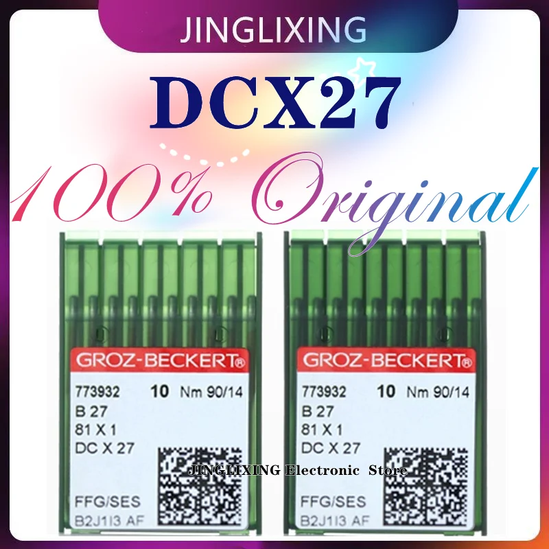 10pcs/lot Groz-Beckert B-27 Dcx27 Dcx1 Overlock Serger Sewing Machine Needle in stock