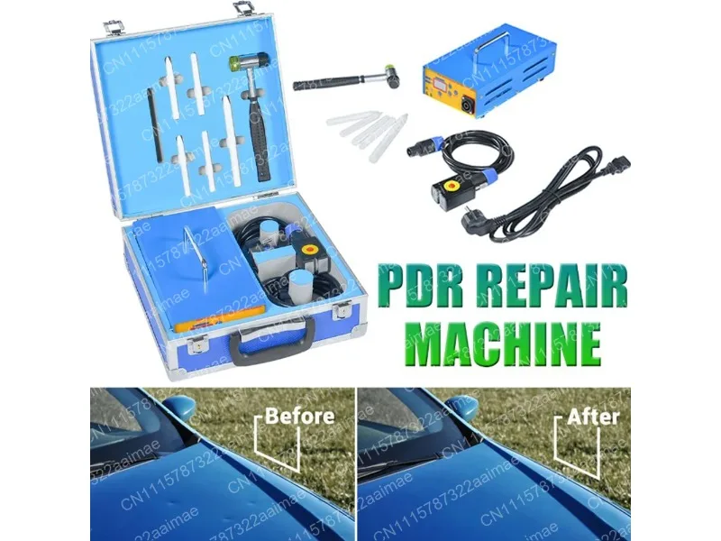 1.38KW Electromagnetic Induction Dent Repair Tool High-Efficiency Dent Puller Kit