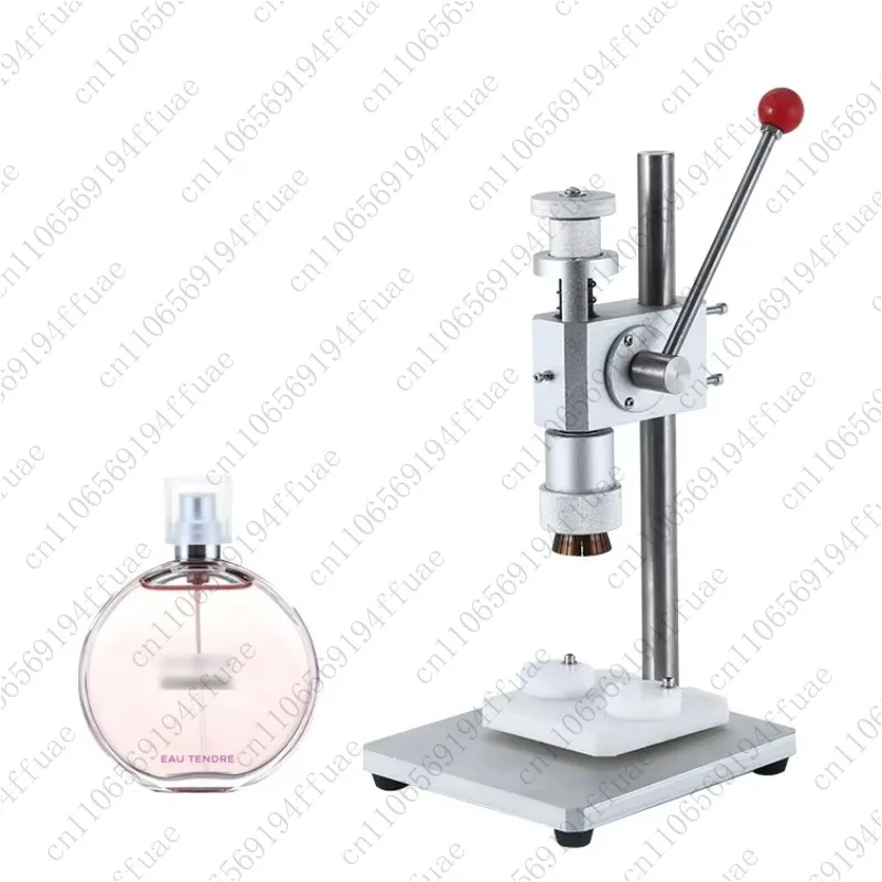 Perfume Press-Fit Cap Sealing Machine Multi-Function Manual Collar Press for Glass Bottles
