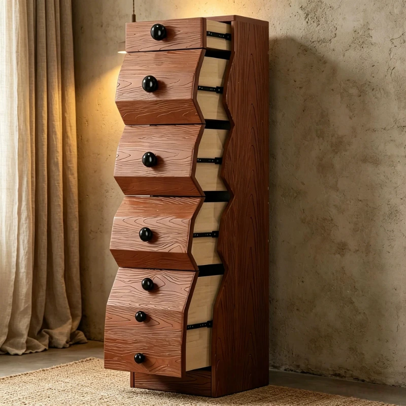 Vertical Multi Layer Display Cabinet Luxury Beauty Modern Bauhaus Living Room Cabinets Storage Weird Vitrinekast Home Furniture