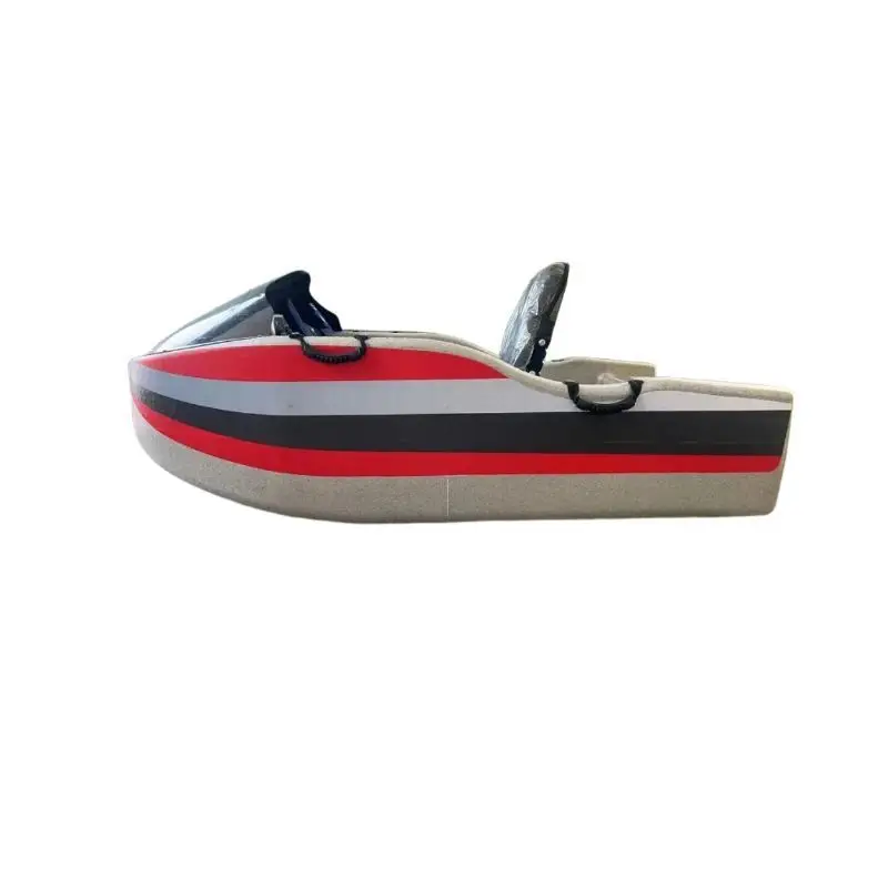 Electric go-kart boat, small single-person high-speed water speedboat, outdoor surfing boat