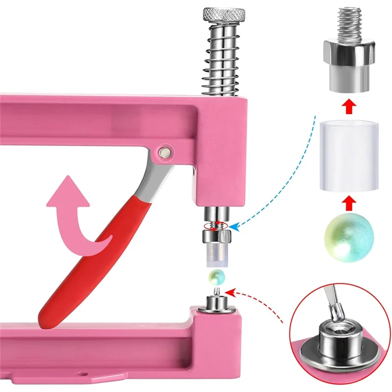 

NEW-Pearl Setting Machine-Bead Applicator For Wedding Dress Design, Clothing Decoration, Party Accessories,Handbag Making