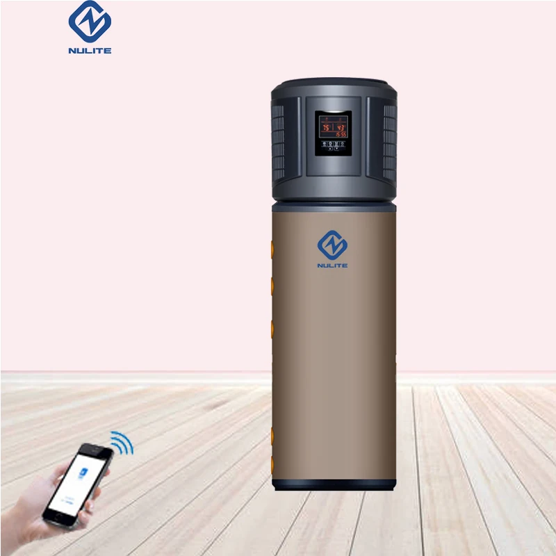 300L All-in-One Heat Pump Water Heater All-in-One Storage Type R134a 220~240V/ 50Hz/ 1 Phase Home Pool Hotel Hot Water Heating