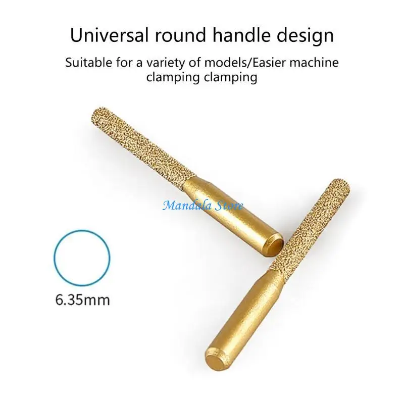 U2JC Metal Brazed Straight Shank Profile Wheel Brazing Router Bit Milling Cutters