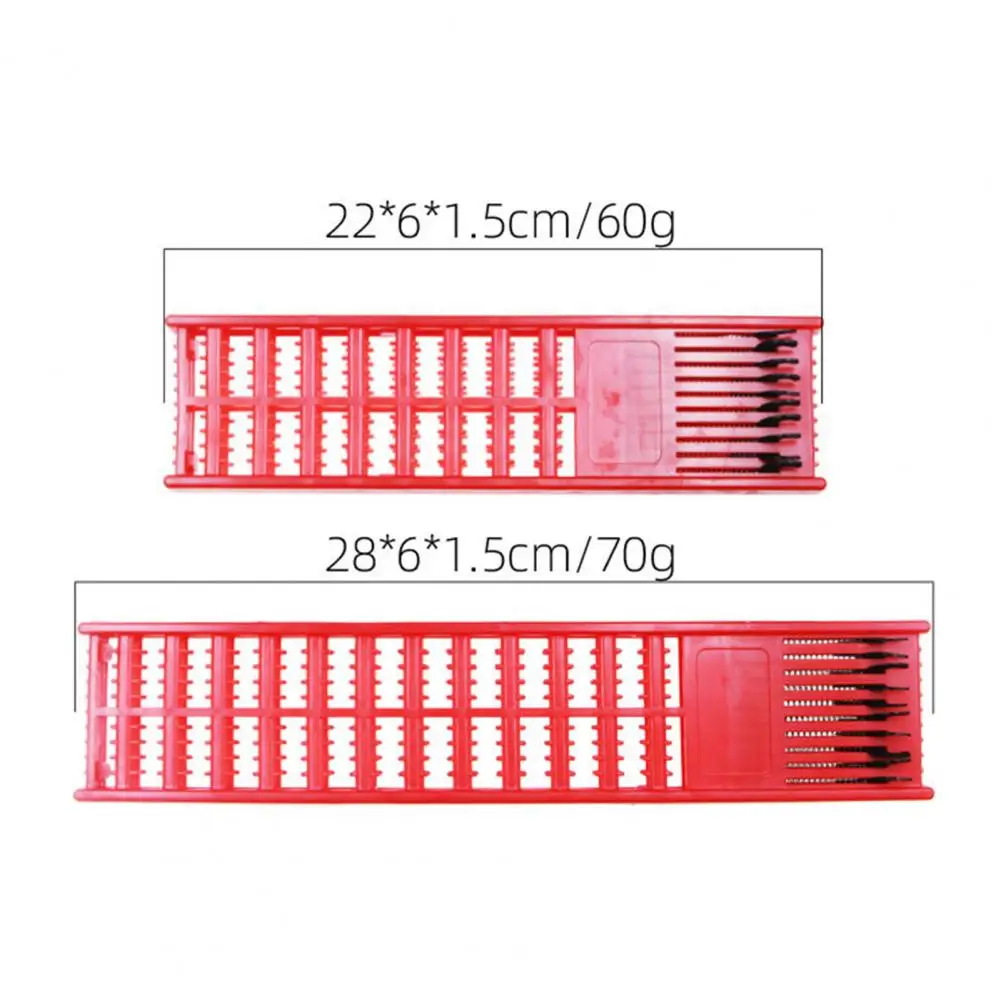 Plastic Rig Winding Board Large Capacity Anti-scratch High Strength Solid Anti-deformation Snelled Rig Holder Fishing Accessory image 6