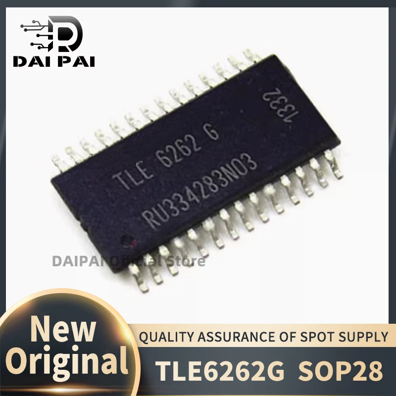 

(10-20Pcs/Lot) 100% New original TLE6262G TLE6262 SOP-28 Chipset