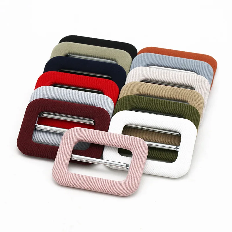 2pcs/lot Belt Buckles Color Coat Waist Cuff Adjustment Buckles Suit Dress Decorative Sewing Accessories for Handbags