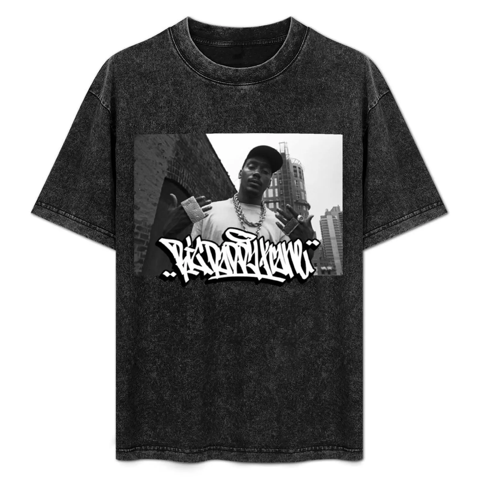 Big Daddy Kane Hip-Hop Graffiti Tagging T-Shirt Quick Dry Sports Short Sleeve Tee