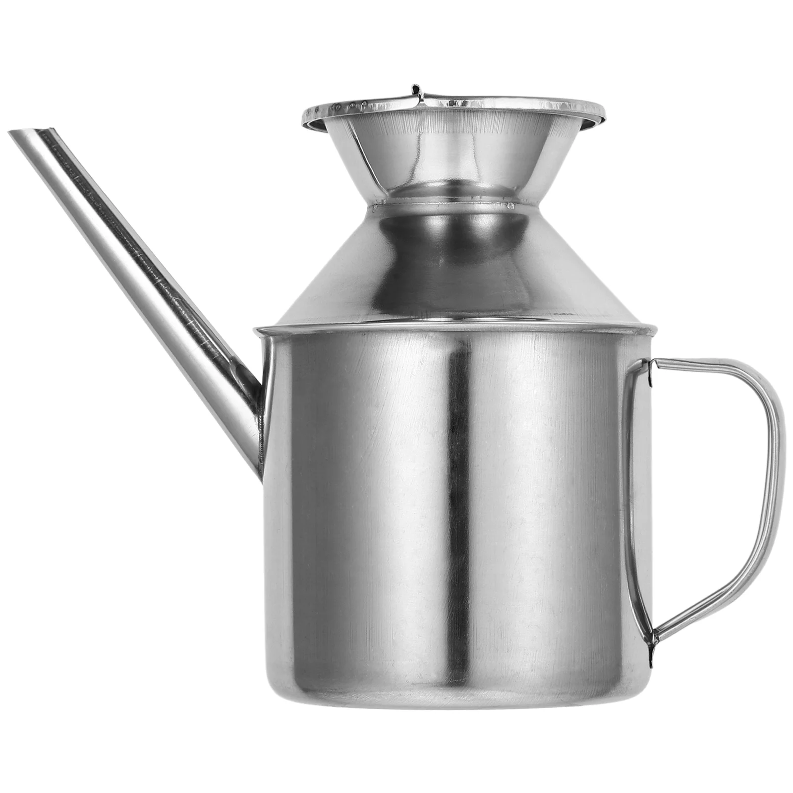 

Olive Oil Can Dispenser Jug Stainless Steel Multifunction Multi-function Container Filter Pot Storage for Kitchen Bottle