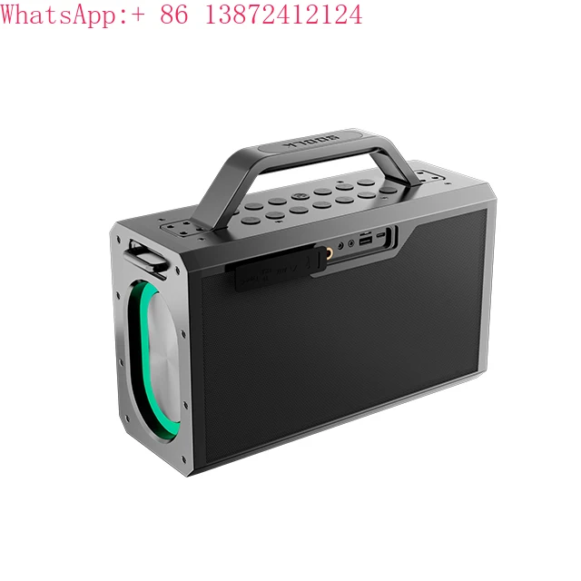 

forSODLK S1115 Portable PA Speaker System with 2PCS Wireless Microphone, 200W Karaoke Machine for Party/Outdoors