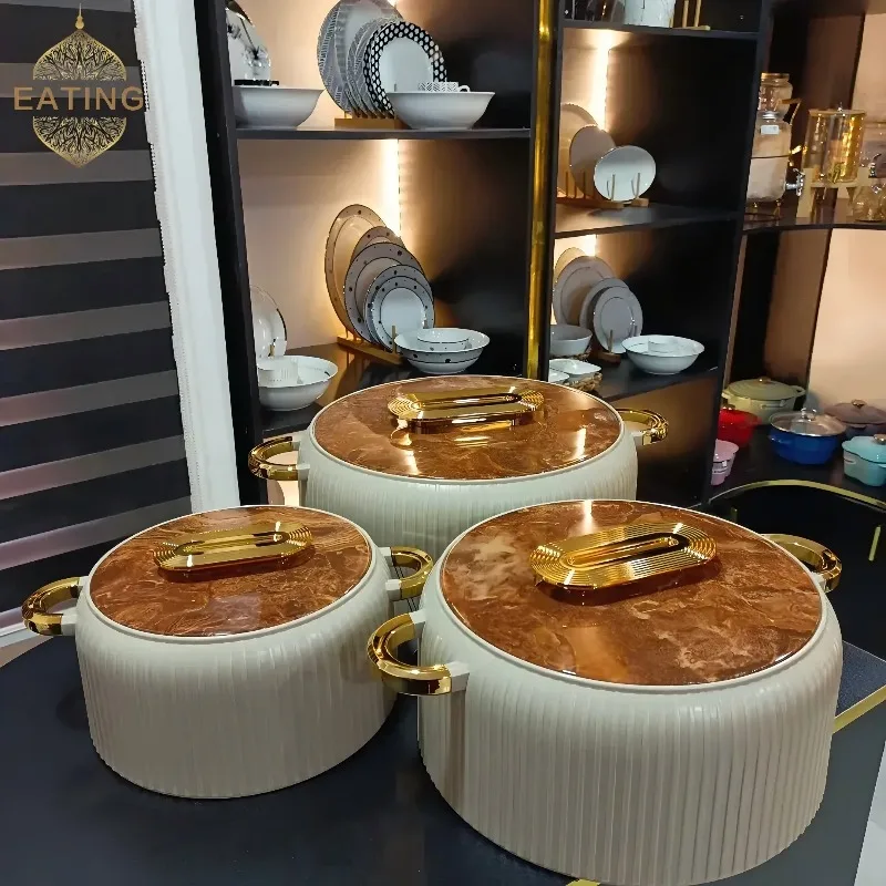 Wholesale Insulated Food Warmer Set High Capacity Self-Serve Casserole for Catering and Home Kitchens