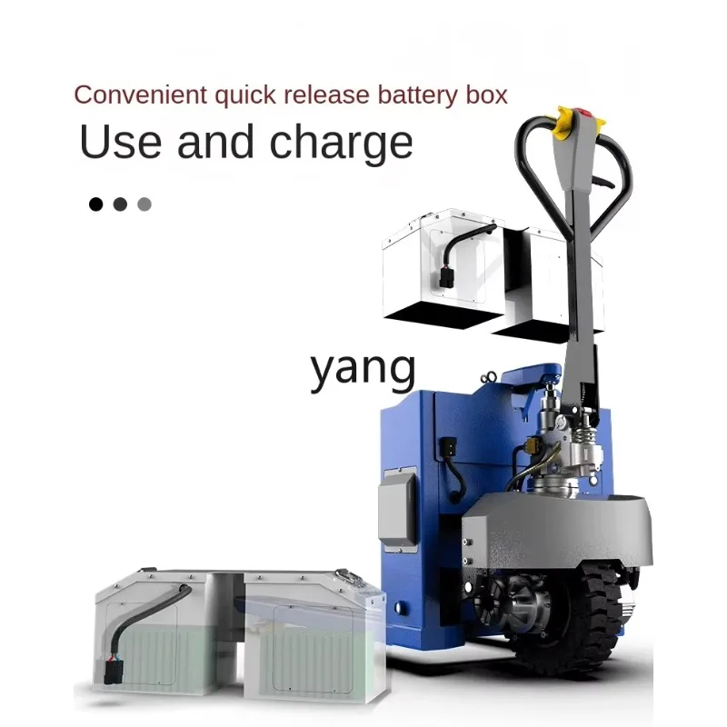 LMMElectric off-Road Forklift Automatic Climbing Warehouse Hydraulic Truck