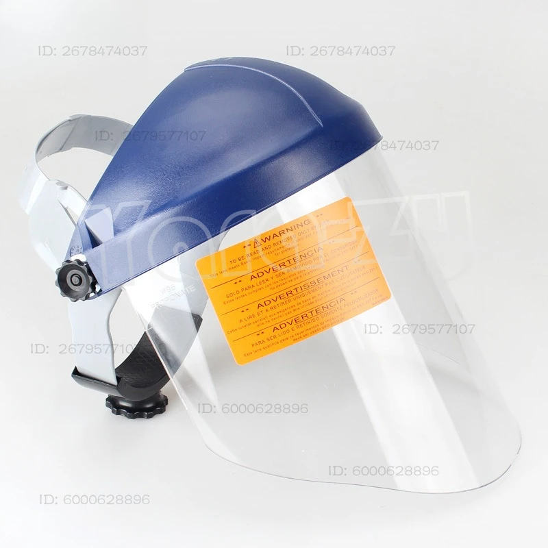 قناع واقٍ مضاد للصدمات، مضاد للرذاذ، شاشة واقية مقاومة للأحماض السائلة والقلويات المضادة للكيميائية #2