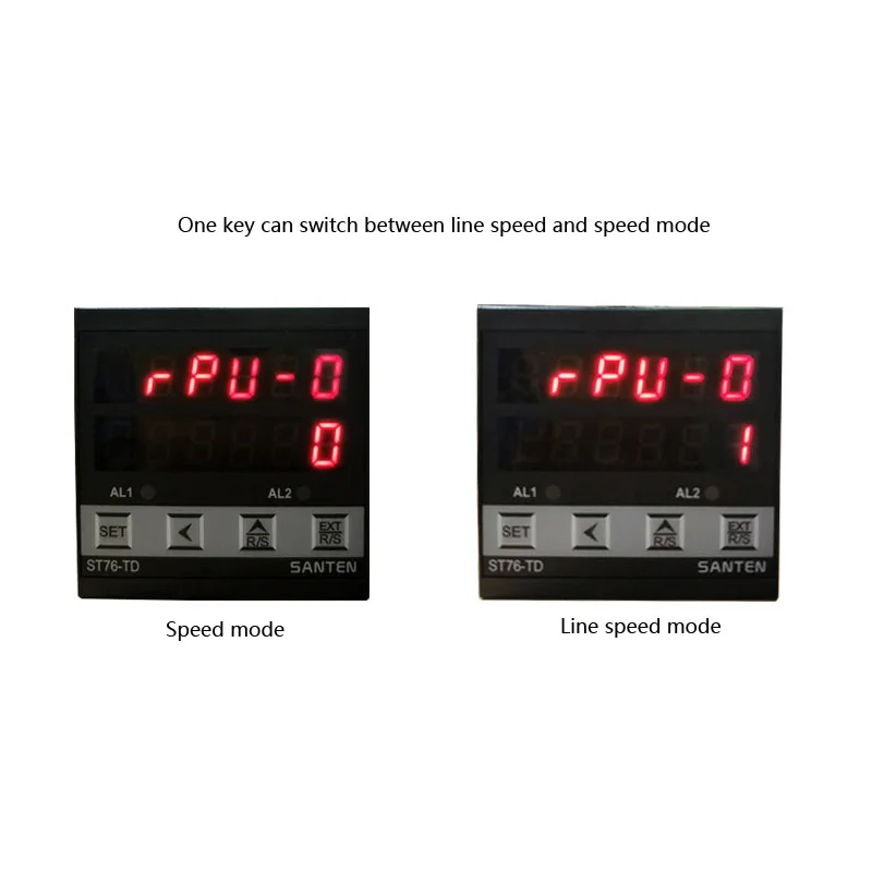 Meter Counter Roller Type Electronic Digital Display Line Speed Meter Meter Speed Meter Tachometer Encoder JK94 Meter Number