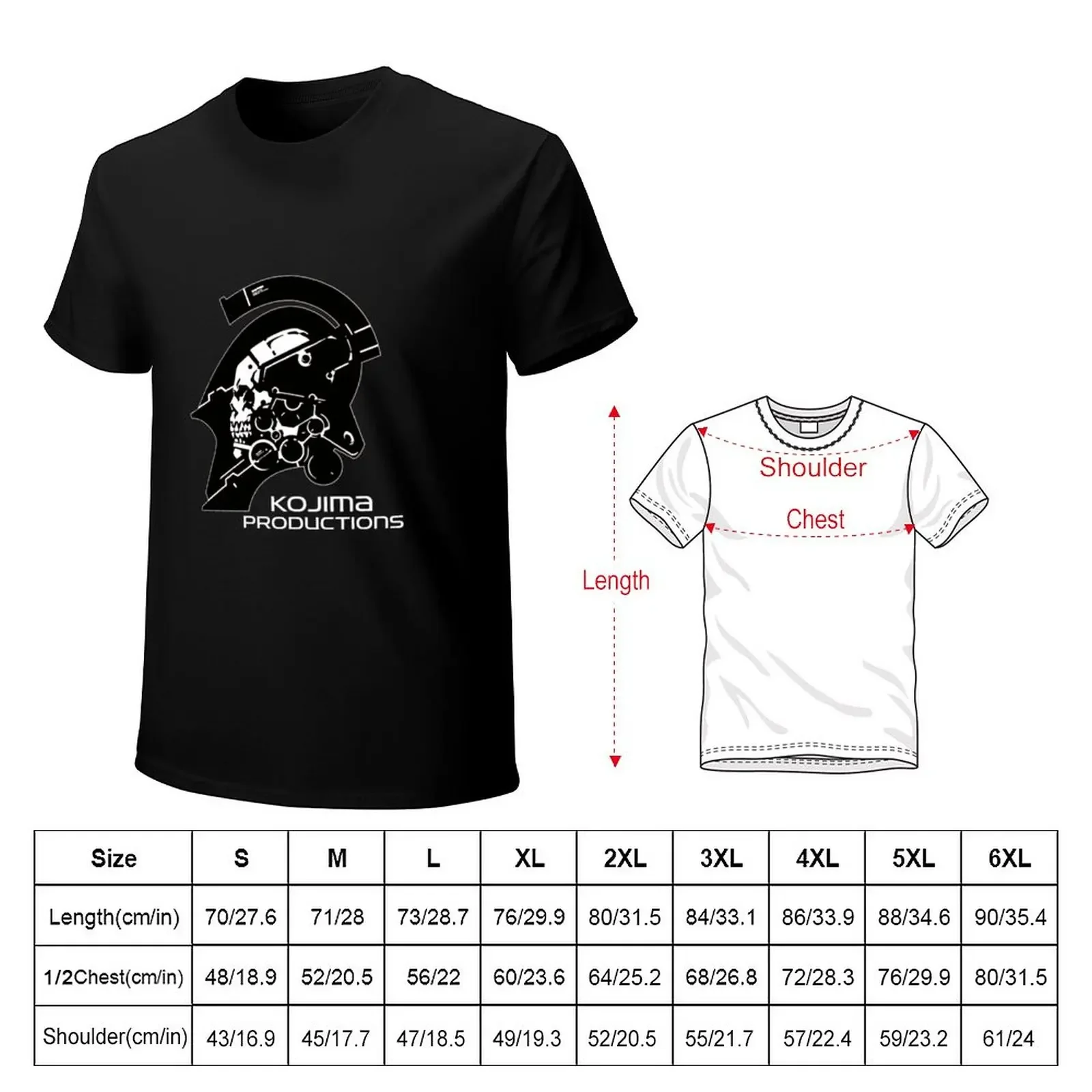 KOJIMA PRODUCTIONS New Kojipro Logo Hideo Kojima T-Shirt customizeds cute clothes t shirt men