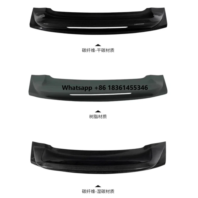 

For 991 2012-2019 Modified Dry Carbon Fiber Tail Wing Resin Ducktail Spoiler Auto AccessoriesCar Spoiler
