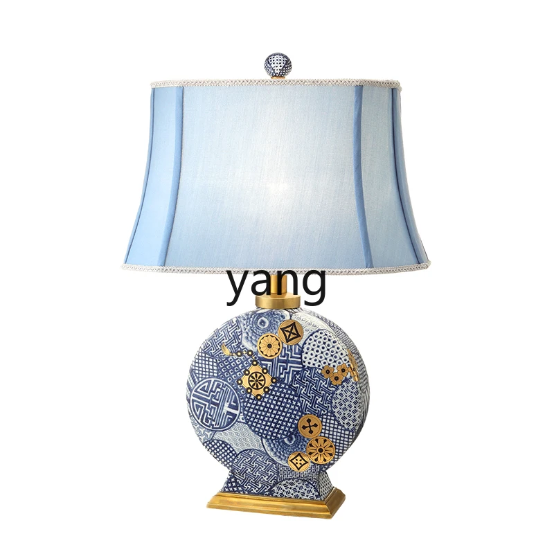 Yjq New Classical Creative Home Decorative Table Lamp Luxury Living Room Bedside Lamp Craft Ornament