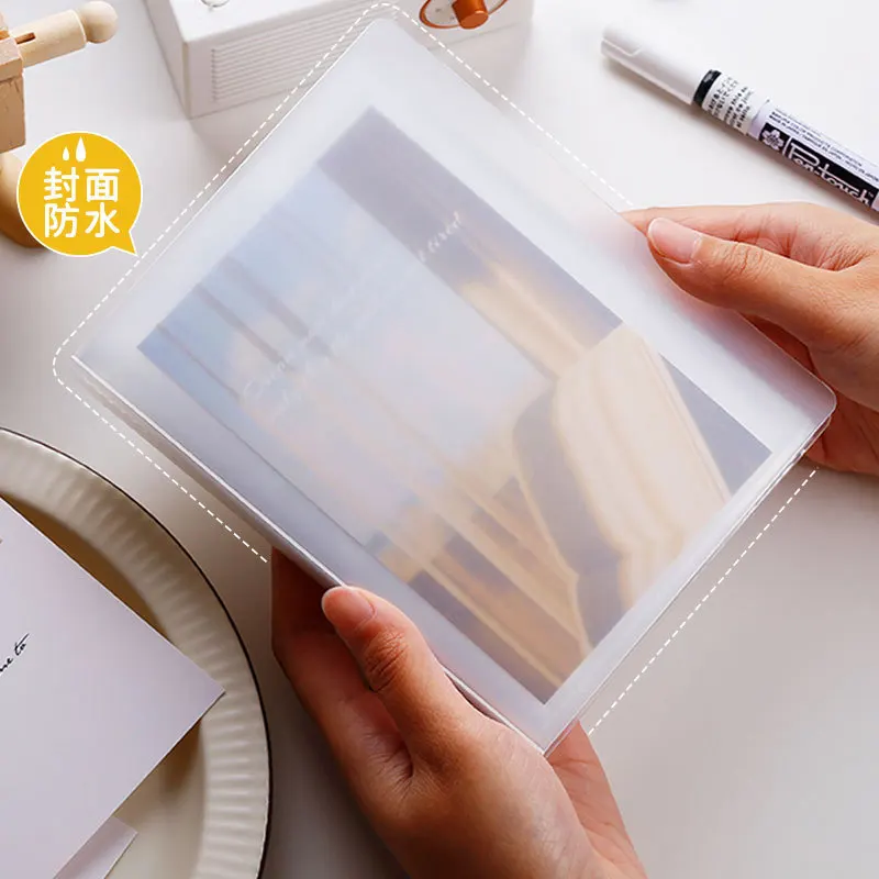 40 sheets/book Transparent Matte Storage Book Nail Stickers Handbook Material Paper Card Storage Book
