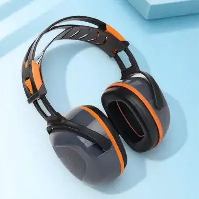 سماعة عازلة للصوت، مقاومة للضوضاء، قابلة للطي لحماية الأذن من أجل نطاق الرماية، أعمال البناء، معدات أمان السمع للبالغين