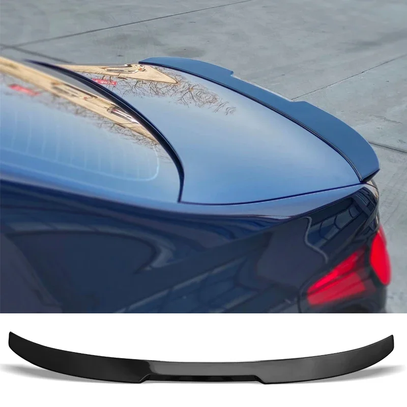 Trunk Spoiler ABS Plastic Rear Tail Wing Carbon Surface Spoiler For BMW 5 Series G30 2018 19 20 21