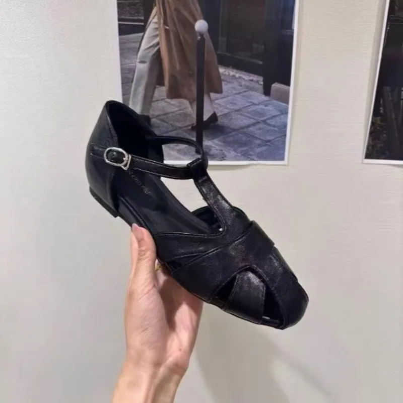 Women's head-to-toe flat sandals, comfortable and soft, suitable for beach casual wear. A new summer lightweight walking shoe - view 3