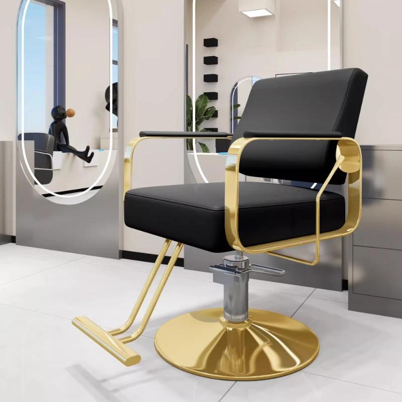 High-end Barber Chairs Trending Product Barber Chairs Rotating Features Nice Commercial Furniture Sedia Da Barbiere ZY40LFY