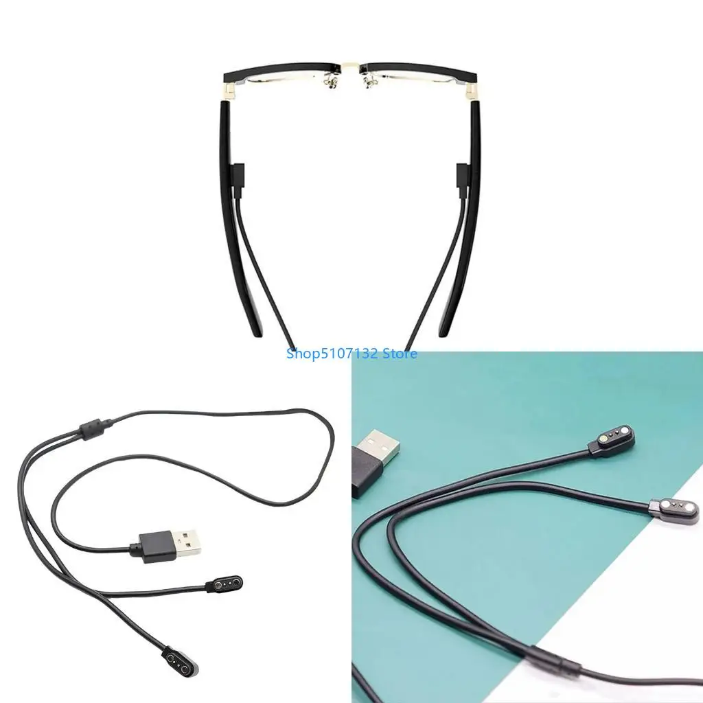 87HD High Efficiency Double Charging Cable 2 Pin 2.5mm Stable Performances Charging Cord for Multiple Device Convenience