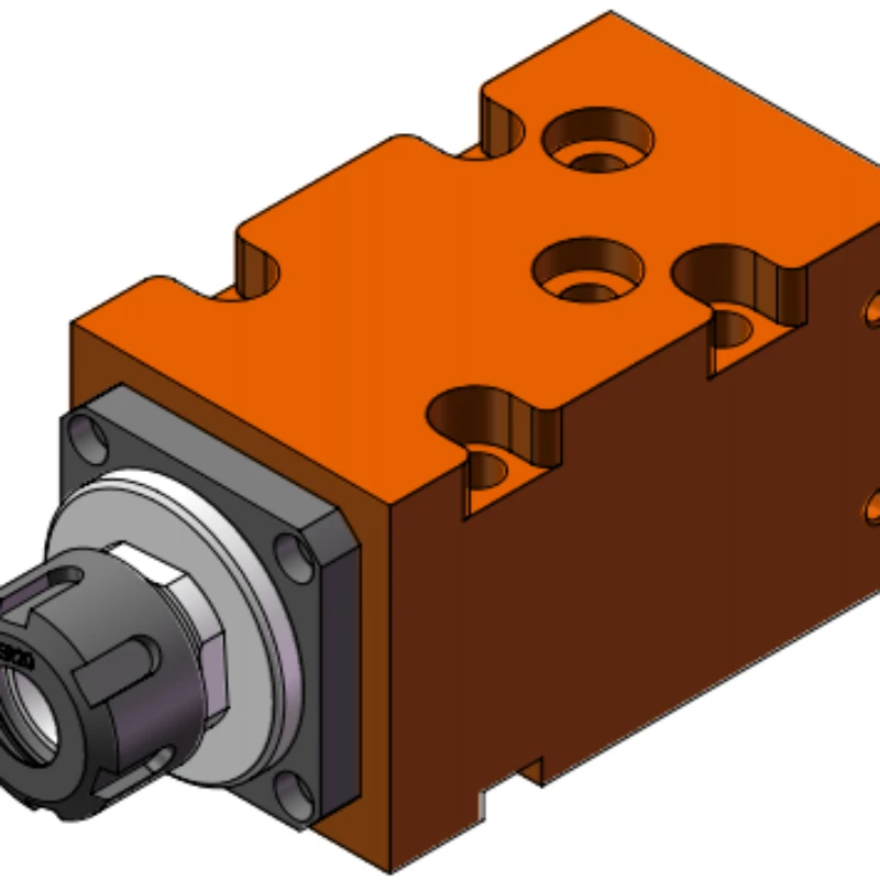 60-ER20 Cone Single Axis Power Head Drilling, Tapping, Chamfering