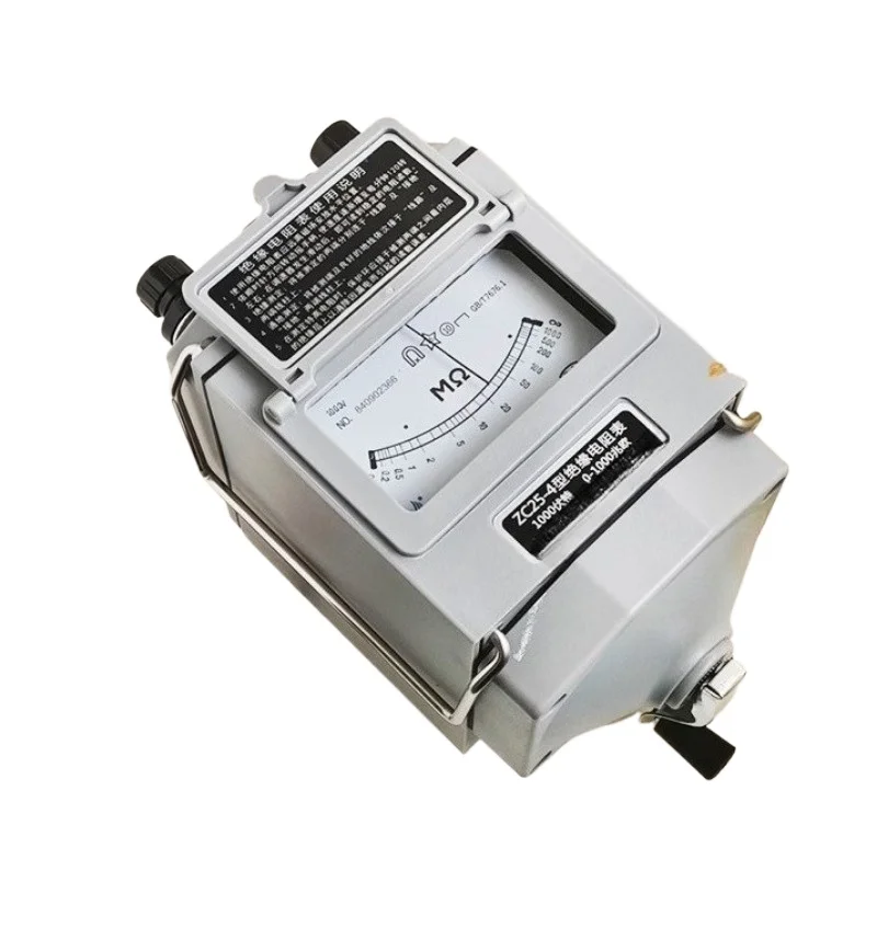 Mega Ohm meter ZC25-3 500V/1000V insulation resistance tester, aluminum shell, shaking meter