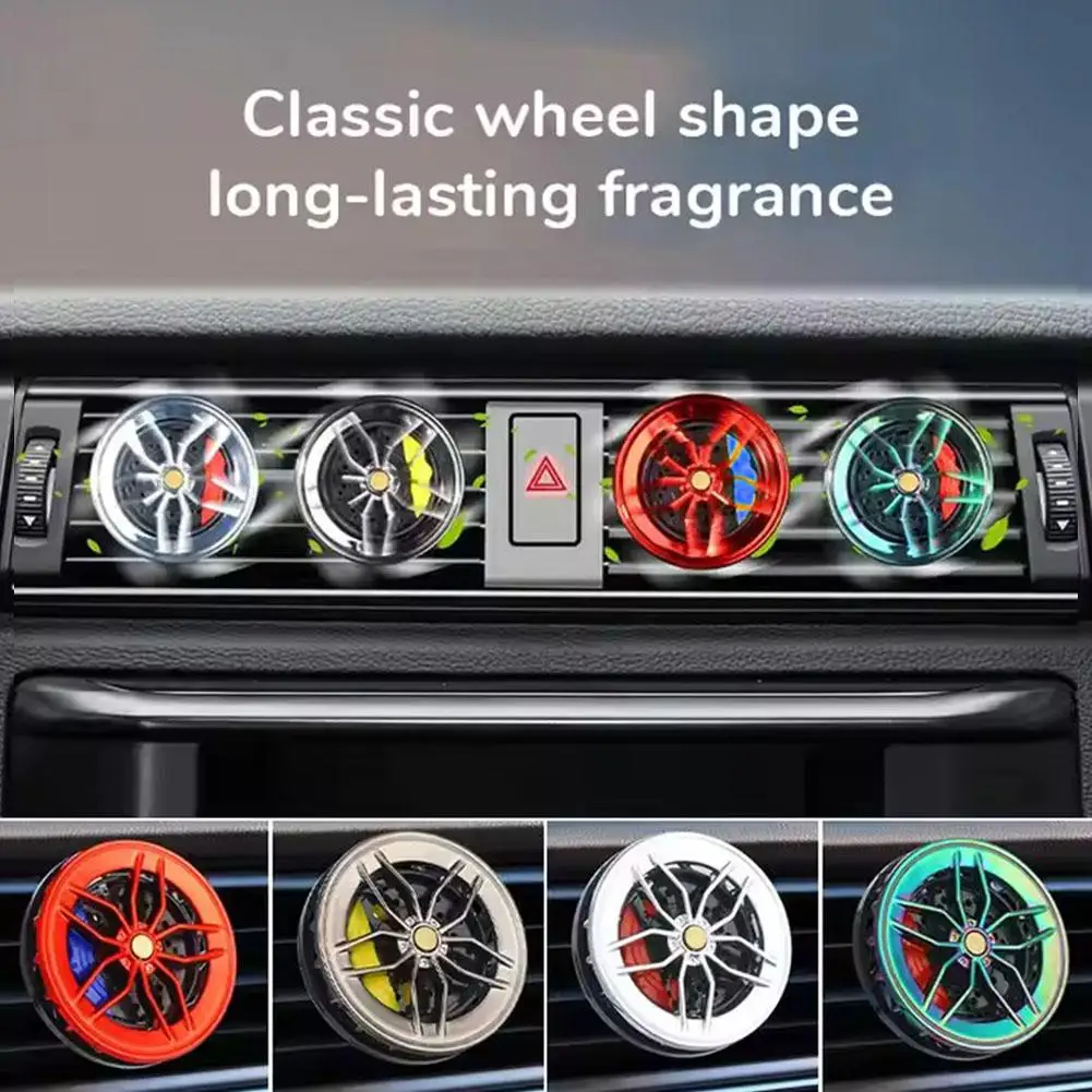 Car Fragrance Air Freshener Creative Stylish Rotating Propeller Fragrance Diffuser Decorative Car Accessories