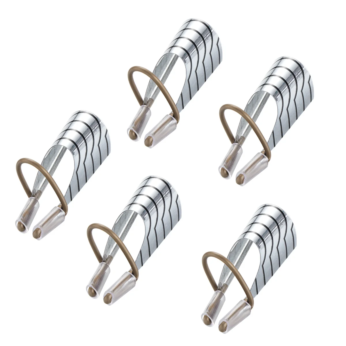 5 stücke Wiederverwendbare Folie Kunst Aluminium Formen Für Falsche Nagel Entfernung Häutchen Pflege Langlebige Maniküre Werkzeuge Nagel Behandlung