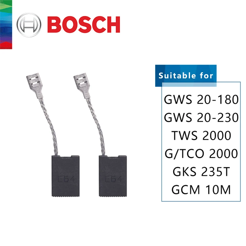 

Карбоновые щетки для режущего станка Bosch серии GCO 2000 TCO 2000, Сменные аксессуары, запчасти для ремонта электроинструментов