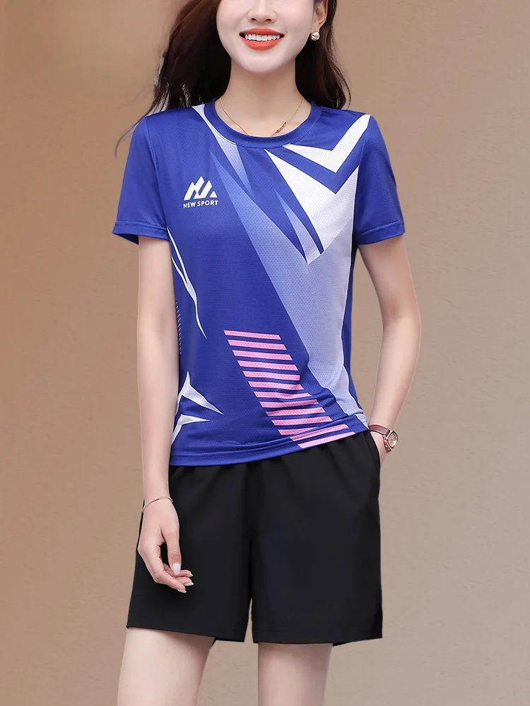 

TUCANO Woodpeer Qui Dry Sports Set Women's Summer 2026 New Fitn Running Suit Ice Silk ort Sve Two Piece Set