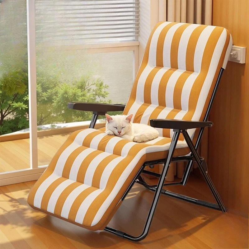 

AOLIVIYA Lazy Folding Recliner For Office Living Room Adjustable Backrest Outdoor Comfortable Lounge A865729