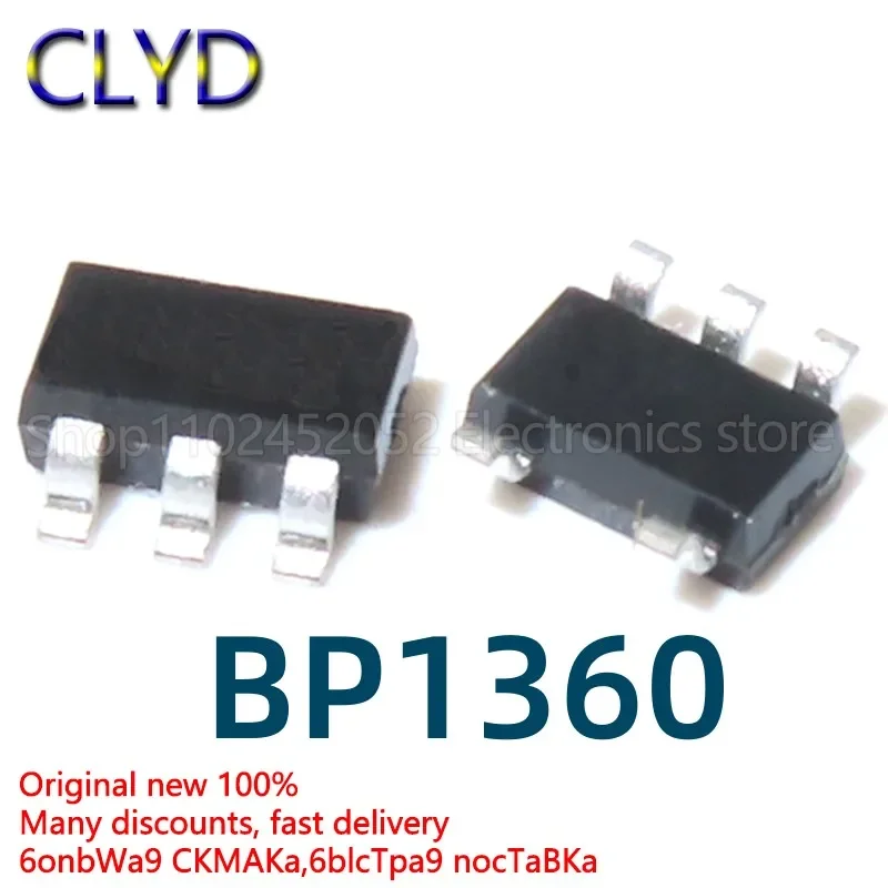 5PCS/LOT New and Original BP1360 30V/500mA high dimming ratio LED constant current driver chip SOT23-5