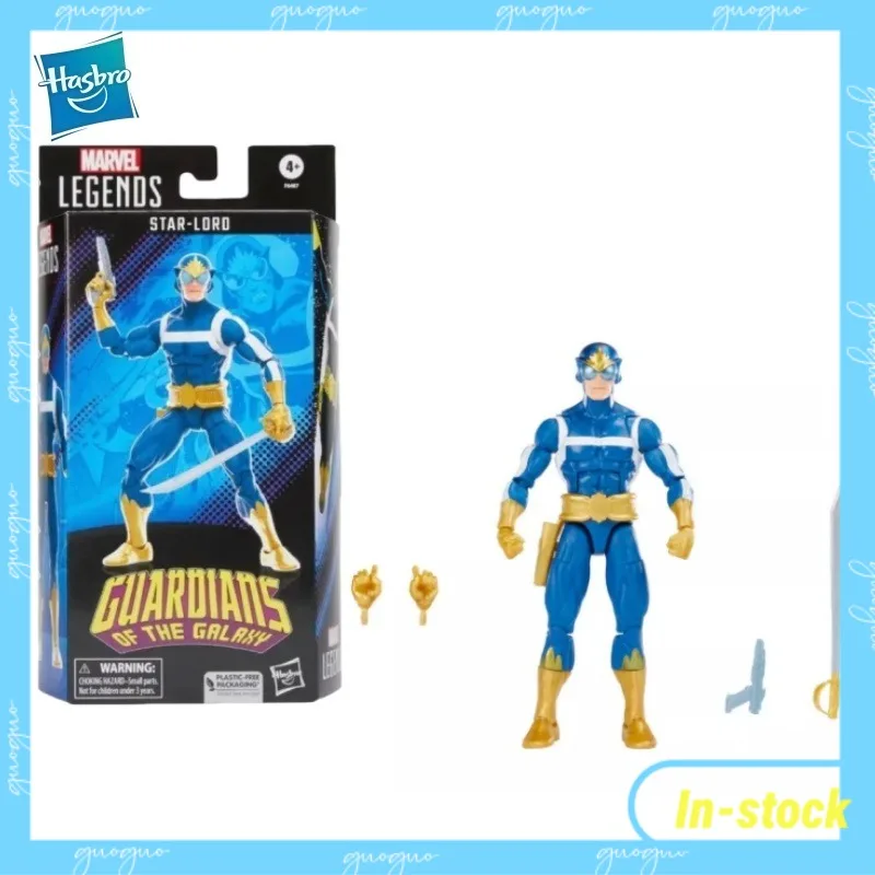 

【In-stock】Hasbro Marvel Legends Series Star Lord Action Figure Collectible Model Toy Gift