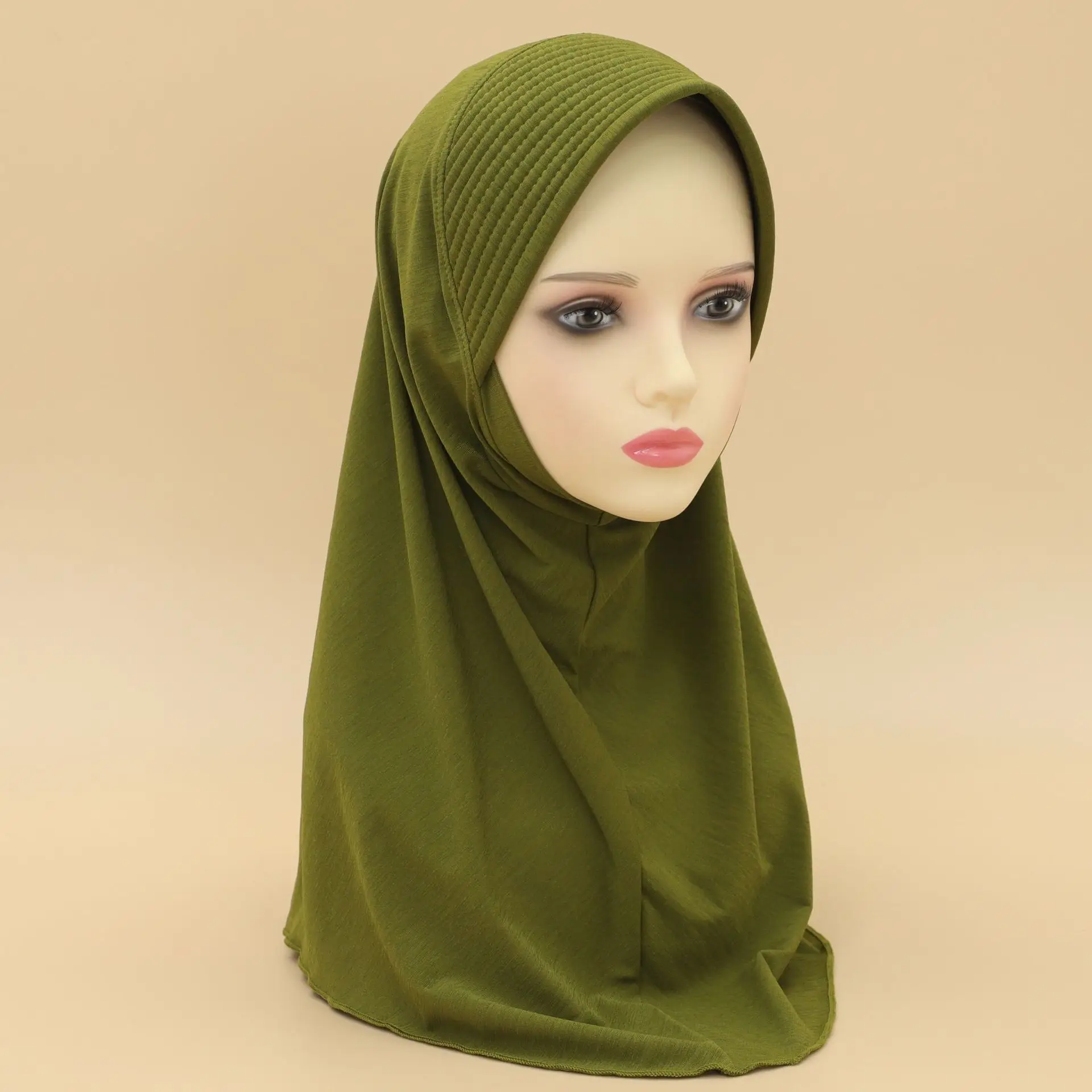 Instant Hoed Moslim Hijab Sjaal Abaya Tulband voor Vrouw Islamitische Vrouwen Sjaals Hoofd Wrap Klaar om te dragen Hijaabs Hals Cover Tulbanden