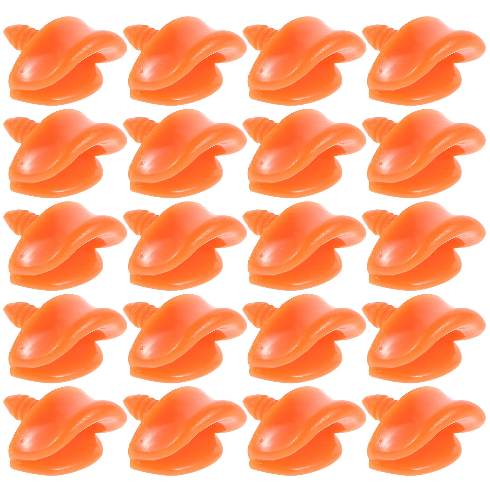 50 pezzi in resina bocca d'anatra set sostituzione fai da te per ornamenti artigianali fatti a mano decorazione kit bocca da 30 mm per bambine