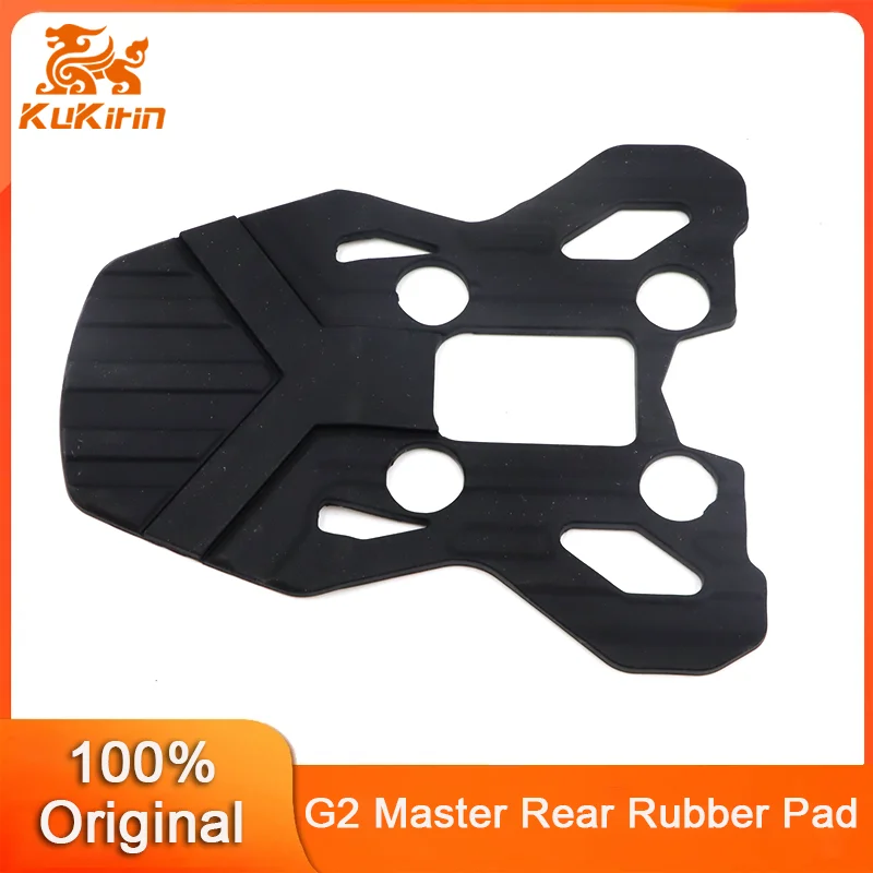 Almofada de borracha da asa traseira original Kukirin G2 Master Scooter elétrico pedal traseiro peças de reposição loucas