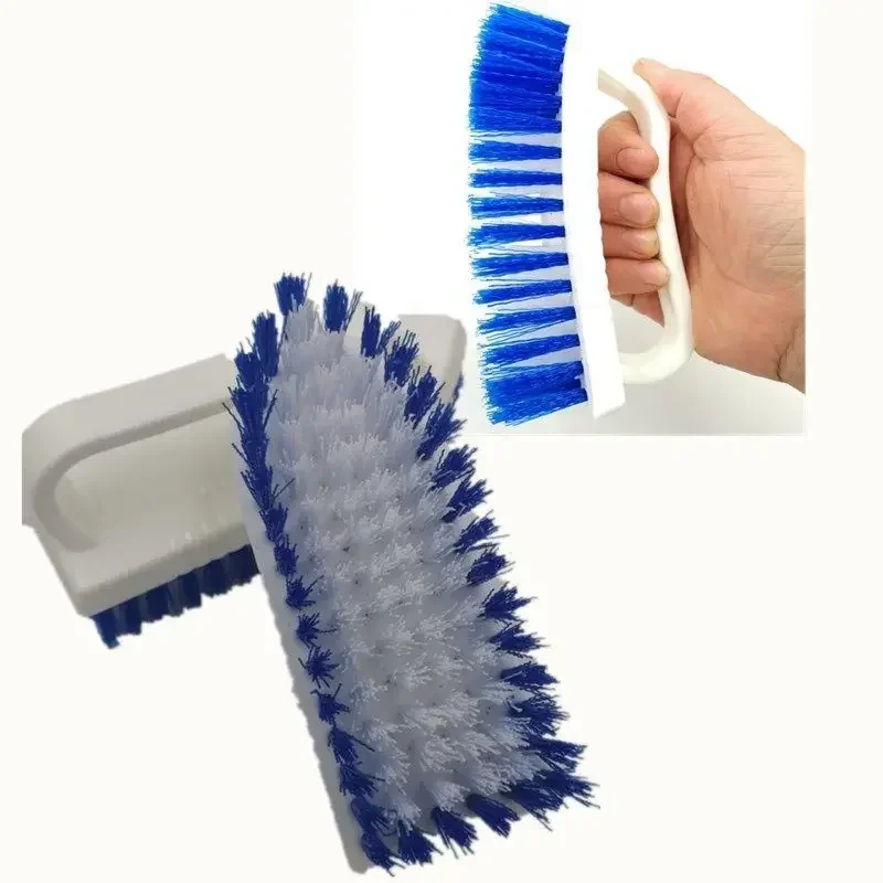 Scrubbing Brush Hard Bristle Laundry Clothes Shoes Scrub Brush Large Plastic Hands Cleaning Brush for Kitchen Bathroom Supplies