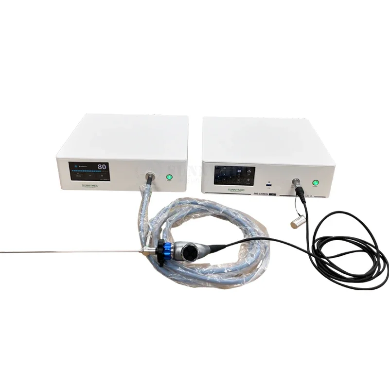 

SY-PS048T_L Medical Equipment Portable laparoscopic 4k Endoscope 80W LED Cold Light Source for surgery